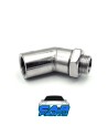 Raccordo Distanziale Adattatore Sonda Lambda 45 gradi curva metallo M18x1.5