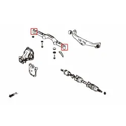 Hardrace 6661 Rear Diff Support Member Bush Mitsubishi Lancer evolution - 