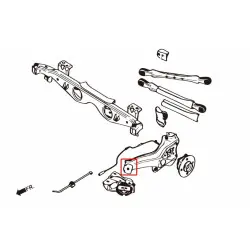 Boccola del braccio oscillante posteriore Hardrace 6667-S Mini Cooper - 