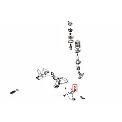 Hardrace 6670-A Front Lower Arm Bushing - Big Ford Tierra, Mazda 323, 5 - 