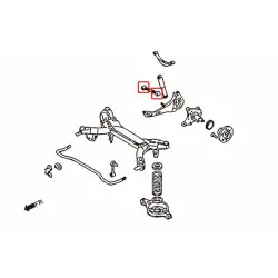 Boccola braccio di appoggio posteriore Hardrace 6672 Mazda 6 - 