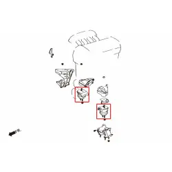 Hardrace 6684-R Harden Engine Mount Lexus IS, Toyota Altezza, Crown, Mark ii - 