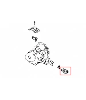 Hardrace 6707 Supporto trasmissione indurente Mazda 5 / PREMACY, 3 / Axela, Ford Focus - 
