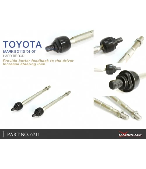 Hardrace 6711 Tie Rod Lexus, Toyota - 