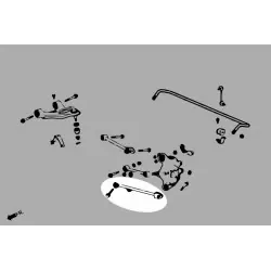 Hardrace 6756 Rear Traction Rod Honda Accord - 