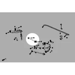 Hardrace 6757-S Rear Camber Kit With Head Light Adjuster Honda Accord - 