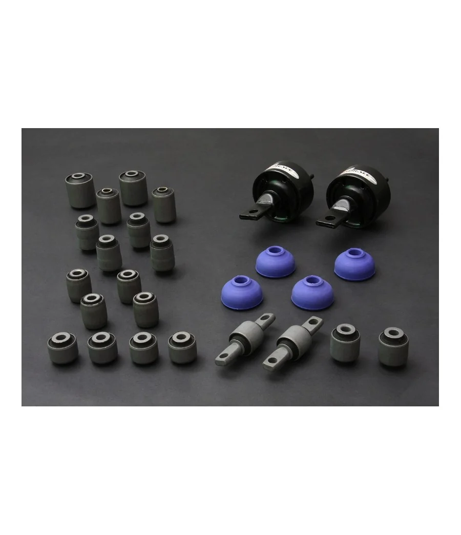 Hardrace 6762 Complete Bushing Kit Honda Civic - 