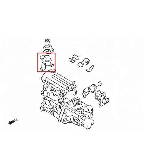 Hardrace 6784 Harden Engine Mount Mazda 6 - 