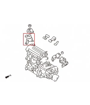 Hardrace 6784 Harden Engine Mount Mazda 6 - 