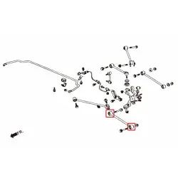 Boccola braccio inferiore anteriore posteriore Hardrace 6814 Honda Accord - 