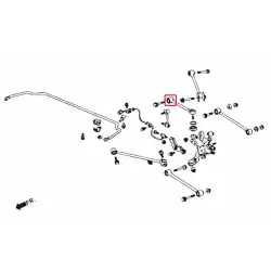 Hardrace 6816 Rear Upper Arm Bushing Honda Accord - 