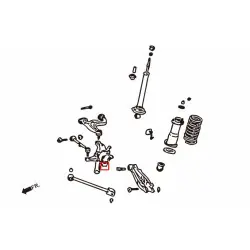 Hardrace 6858-A Rear Knuckle Bushing Lexus, Toyota - 