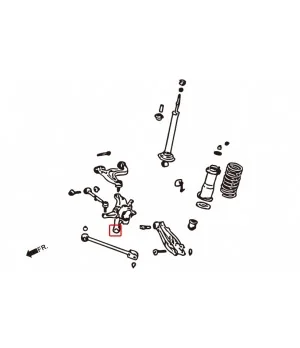 Hardrace 6858-B Rear Knuckle Bushing Lexus, Toyota - 