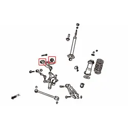 Hardrace 6859 Rear Upper Arm Bushing Lexus, Toyota - 