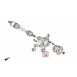 Boccola fuso a snodo posteriore Hardrace 6867 Scion, Subaru, Toyota - 