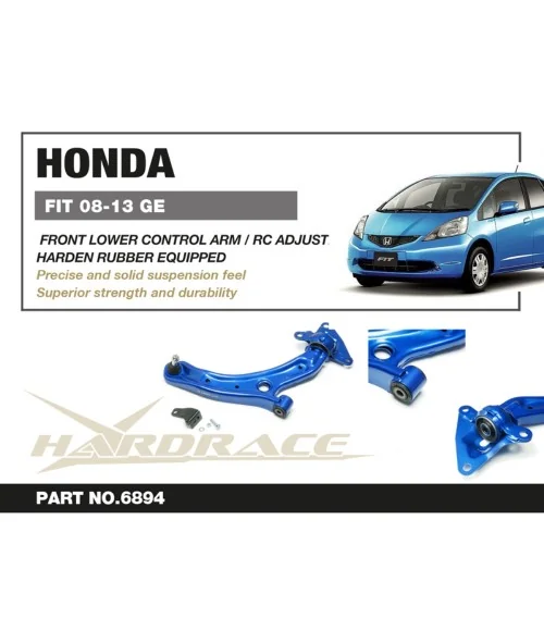 Braccio di controllo anteriore inferiore Hardrace 6894 Honda Fit - 
