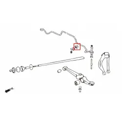 Boccola stabilizzatrice anteriore Hardrace 6907 Honda Civic, Crx, Integra - 