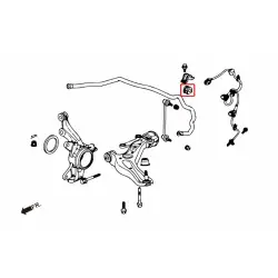 Boccola stabilizzatrice rinforzata Hardrace 6908 Honda Fit - 