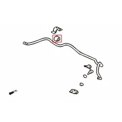 Hardrace 6917 Front Stabilizer Bushing Mitsubishi Lancer evolution - 