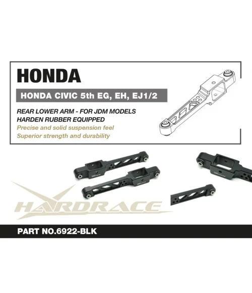 Hardrace 6922-BLK Rear Lower Arm - 