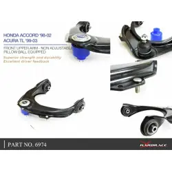 Hardrace 6974 Braccio di controllo superiore anteriore Honda Accord - 
