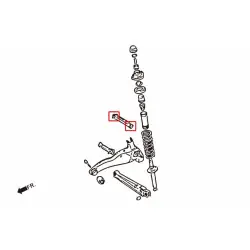 Boccola braccio superiore posteriore Hardrace 7122 Mitsubishi Lancer evolution, Lancer mirage - 