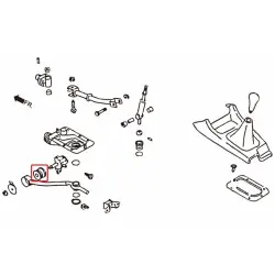 Boccole cambio Hardrace 7123 Subaru Forester, Impreza, Legacy/outback - 