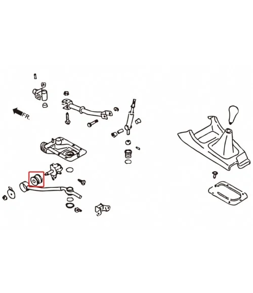 Hardrace 7123 Shifter Bushings Subaru Forester, Impreza, Legacy/outback - 