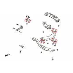 Boccola traversa trasmissione Hardrace 7124 Subaru - 