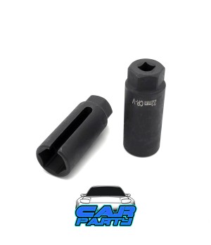 Chiave a bussola smontaggio sonda LAMBDA specifica esagonale 3/8" 22mm Chiave a bussola smontaggio sonda LAMBDA specifica esagonale 3/8" 22mm