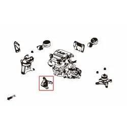 Hardrace 7155 Supporto motore anteriore Honda Civic - 