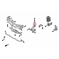 Hardrace 7172 Front Lower Arm Bushing -big Subaru Legacy/outback - 