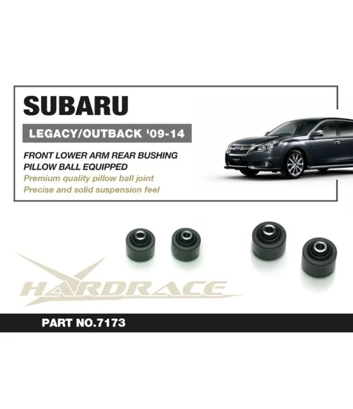 Hardrace 7173 Front Lower Arm-rear Bushing Subaru Legacy/outback - 