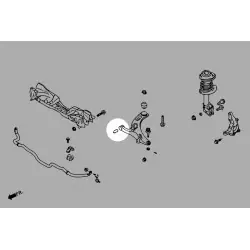 Boccola braccio inferiore anteriore-posteriore Hardrace 7173 Subaru Legacy/outback - 