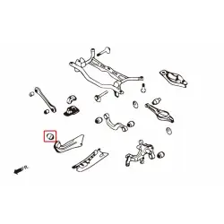 Hardrace 7177 Rear Trailing Arm Bushing Audi, Seat, Skoda, Volkswagen - 