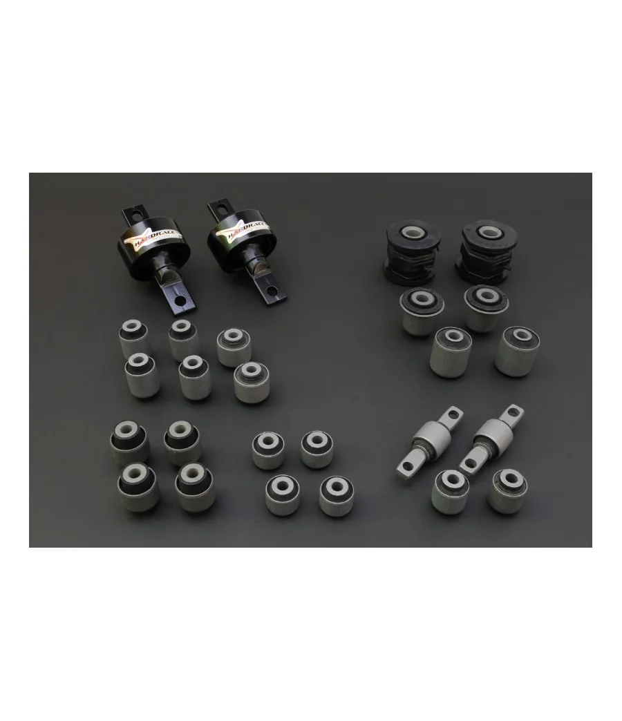 Hardrace 7202 Arm Bushing Complete Set Honda Civic - 