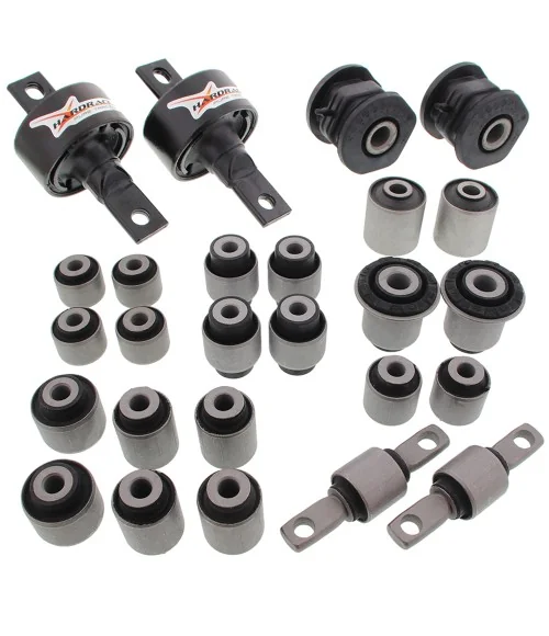 Hardrace 7202 Arm Bushing Complete Set Honda Civic - 