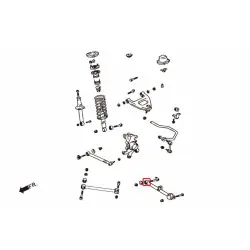 Hardrace 7221 Rear Lower Arm Bushing Toyota Mark ii - 