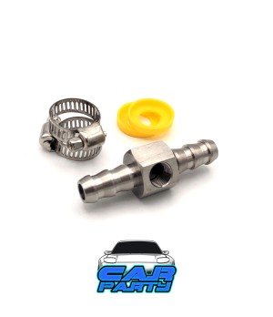 Raccordo adattatore a T 8mm 1/8-27 NPT fuel line carburante Raccordo adattatore a T 8mm 1/8-27 NPT fuel line carburante