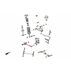 Hardrace 7224 Rear Front Arm Bushing Toyota Mark ii - 