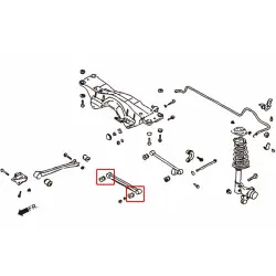 Boccola braccio laterale anteriore posteriore Hardrace 7240 Subaru Forester, Impreza, Legacy/outback - 