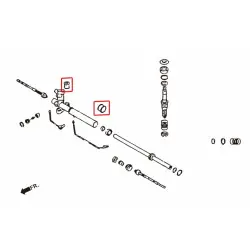 Boccola sterzo rinforzata Hardrace 7242 Subaru Forester, Impreza, Legacy/outback - 