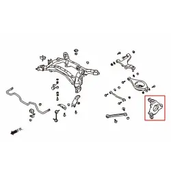 Hardrace 7247 Rear Knuckle Bushing Infiniti, Nissan - 