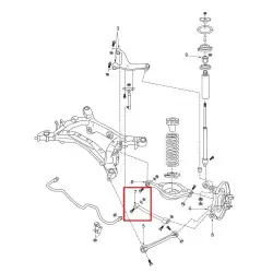 Boccola braccio inferiore posteriore Hardrace 7248 Infiniti serie G, Nissan Skyline, serie Z - 