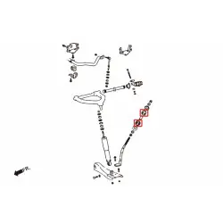 Hardrace 7259 Front Tension Rod Bushing Toyota Hiace - 