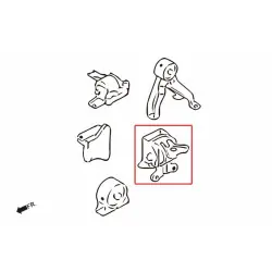 Supporto motore Hardrace 7293 Harden Mitsubishi Lancer evolution, Lancer mirage, Outlander - 