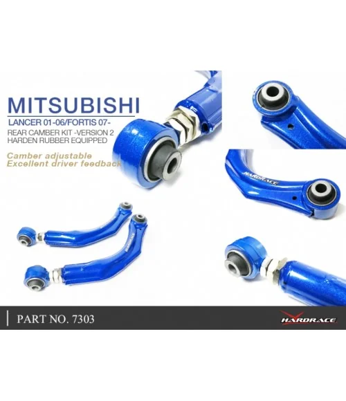 Hardrace 7303 Rear Camber Kit Mitsubishi Eclipse cross, Lancer mirage, Outlander - 