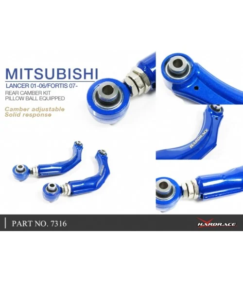 Kit di campanatura posteriore Hardrace 7316 Mitsubishi Eclipse cross, Lancer mirage, Outlander - 