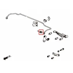 Boccola terminale stabilizzatore Hardrace 7324 Honda - 