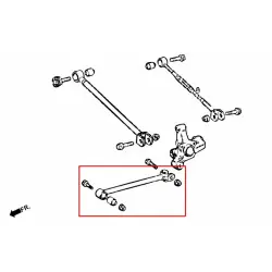 Hardrace 7333 Braccio longitudinale posteriore Toyota Camry - 